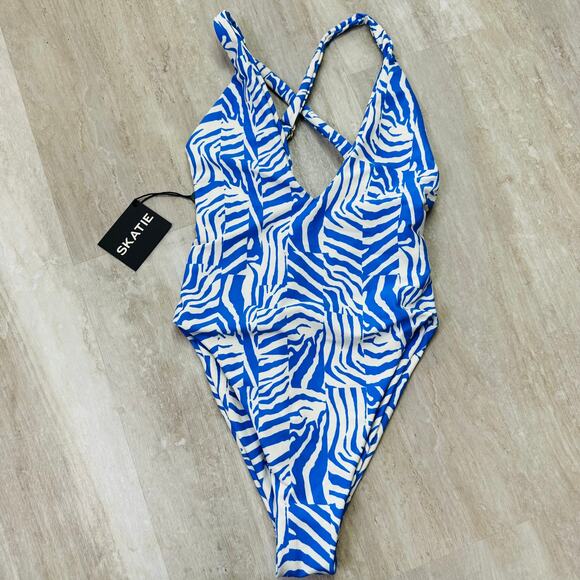 Skatie Other - NEW Skatie Zoey one piece swimsuit in Casablanca Zebra